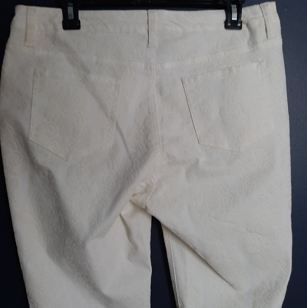 COPY - Suko off white patterned Jean's - Picture 2 of 8